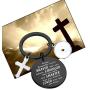 WSNANG Faith Mustard Seed Keychain Always Remember You’re Braver Than You Believe Keychain Inspirtaional Jewelry Gifts