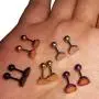 Junmpook 5 Pairs Stainless Steel Heart Earrings with Screw Back Stud Earrings Set for Women Girls Men Junmpook 5 Pairs Stainless Steel Heart Earrings with Screw Back Stud Earrings Set for Women Girls Men