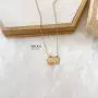 Obidos 14K Gold Plated Star Necklace | Gold Necklaces for Women | Square Pendant Necklace Obidos 14K Gold Plated Star Necklace | Gold Necklaces for Women | Square Pendant Necklace