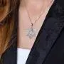 Marina Jewellery Real 925 Sterling Silver Chain Necklace with Jewish Token Pendant Charm, 18 or 24 Inch Box Chain (See Design/Chain Size Options) Marina Jewellery Real 925 Sterling Silver Chain Necklace with Jewish Token Pendant Charm, 18 or 24 Inch Box Chain (See Design/Chain Size Options)