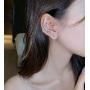 Denifery Snake Earrings Vintage Earrings Studs Dangle Earrings Long Silver Dangle Earrings Gold Snake Stud Earrings Snake Jewelry for Women and Girls (Silver B)