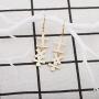 BAUNA Multiplication Subtraction Dangle Stud Earring Mathematics Symbol Earrings For Math Enthusiasts Teachers