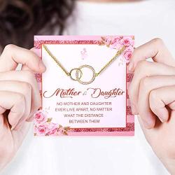 Mother Daughter Necklace, Gifts for Mom and Daughter, Mom and Daughter Necklace, Mom Gifts from Daughter, Daughter Necklace from Mom, Mothers Day Birthday Gifts, Mom Appreciation Gifts