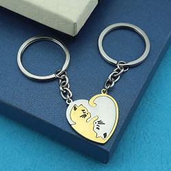 SIDIMELO Never Give Up Keychain Inspirational Jewelry Gifts for Teen Girls Women Men Boy Girlfriend Best Friend