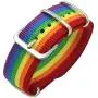 Nanafast Rainbow Bracelet Nylon Watch Band 18mm 20mm 22mm LGBT Pride Bracelet Adjustable Wristband for Men Women Nanafast Rainbow Bracelet Nylon Watch Band 18mm 20mm 22mm LGBT Pride Bracelet Adjustable Wristband for Men Women