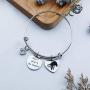 Animal Sloth Charm Bracelet Animal Jewelry Sloth Lover Gift Sloth BestFriend Braclets（BR-Dont Hurry）