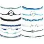 Wave Anklet for Women Vsco Bracelet Sunflower Braided Rope Bracelet Friendship Bohemian Handmade Bracelet Waterproof Anklet for Girls Wave Anklet for Women Vsco Bracelet Sunflower Braided Rope Bracelet Friendship Bohemian Handmade Bracelet Waterproof Anklet for Girls