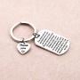 WSNANG Mother in Law Gift Future Mother Gift I Am Blessed to Have You in My Life Mother in Law Keychain Thank You Gift Wedding Gift