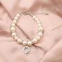BAUNA Sobriety Gift Narcotics Anonymous Jewelry NA Symbol Pendant Bracelet Inspirational Recovery Gift