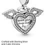 Annmors Love Heart Charm fits Pandora Charms Bracelets for Woman-925 Sterling Silver Dangle Pendant Bead,Girl Jewelry Beads Gifts for Women Bracelet&Necklace