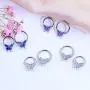 Jewseen Hinged Segment Ring 16g Septum Clicker Daith Earring Helix Tragus Earrings Cartilage Hoop Body Piercing Jewelry