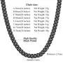 Richsteel Chunky Cuban Chain Necklace for Men Boys Women 6mm/10mm/14mm Width Stainless Steel/18K Gold/Black Plated Link Chains with Durable Clasp Hip Hop Jewelry Richsteel Chunky Cuban Chain Necklace for Men Boys Women 6mm/10mm/14mm Width Stainless Steel/18K Gold/Black Plated Link Chains with Durable Clasp Hip Hop Jewelry