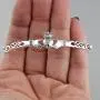 FashionJunkie4Life 925 Sterling Silver Irish Claddagh Celtic Knot Bangle Bracelet FashionJunkie4Life 925 Sterling Silver Irish Claddagh Celtic Knot Bangle Bracelet
