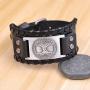 Pagan Tree of Life Yggdrasil Sigil Leather Bracelet Celtic Knot Amulet Jewelry