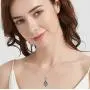 Silikepa Phoenix Necklace Jewelry Sterling Silver Pendant for Women Wife Girlfriend Birthday with Box