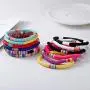 BOMAIL 12 Pcs Heishi Surfer Bracelets African Vinyl Disc 6mm Beads Polymer Clay Rainbow Bracelet Elastic Rope Bracelet Set Summer Beach Jewelry for Women Girls BOMAIL 12 Pcs Heishi Surfer Bracelets African Vinyl Disc 6mm Beads Polymer Clay Rainbow Bracelet Elastic Rope Bracelet Set Summer Beach Jewelry for Women Girls