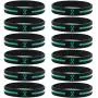 Inkstone (12-Pack) Teal Awareness Ribbon Silicone Bracelets - Wholesale Pack of 1 Dozen Unisex Wristbands for Men Women Inkstone (12-Pack) Teal Awareness Ribbon Silicone Bracelets - Wholesale Pack of 1 Dozen Unisex Wristbands for Men Women