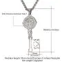 U7 Ward Off Evil Exorcism Jewelry Stainless Steel/Black / 18K Gold Plated Saint Benedict Medal Design Key Pendant Necklace U7 Ward Off Evil Exorcism Jewelry Stainless Steel/Black / 18K Gold Plated Saint Benedict Medal Design Key Pendant Necklace