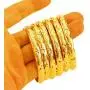 LAVI 18k Gold Plated Stackable Bangle Stainless Steel Open Cuff Bracelets for Women Jewelry,2.6'' LAVI 18k Gold Plated Stackable Bangle Stainless Steel Open Cuff Bracelets for Women Jewelry,2.6''
