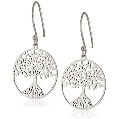 Sterling Silver Tree of Life Earrings Sterling Silver Tree of Life Earrings