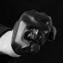 Gracefair Fashion Punk Stainless Steel Feather Ring Vintage Statement Leaf Ring Wing cast for Women Men Size 7-11