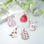FUNRUN JEWELRY 16 Pair Teardrop Leather Earrings Christmas Tree Earring for Women Petal Dangle Drop Earring Lightweight FUNRUN JEWELRY 16 Pair Teardrop Leather Earrings Christmas Tree Earring for Women Petal Dangle Drop Earring Lightweight