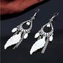 6 Pairs Vintage Bohemian Tassel Earrings Set for Women Girls shells Resin Hoop Stud Drop Dangle Earring Acrylic Earrings for Birthday/Party/Christmas/Friendship Gifts