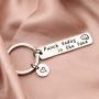 SEIRAA Motivational Quote Jewelry Punch Today in The Face Keychain Graduation Gift Self Care Gift for Her