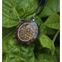 Art of Creation Energy Chakra Pendant Necklace With Tesla Coil | EMF Protection | Balancing Root Chakra | Revitalization and Relaxation | Multi Stone Healing Crystal Reiki Charged For Unisex