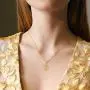 14k Solid Gold Squirrel Elk Cat Fox Necklaces for Women Necklaces Gold Jewelry Present for Wife Girlfriend Mother