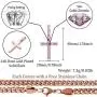 TOPGRILLZ 14K Gold&Silver Plated Solid Iced out CZ Lab Cubic Zirconia Cross Pendant Necklace for Men Women Stainless Chain TOPGRILLZ 14K Gold&Silver Plated Solid Iced out CZ Lab Cubic Zirconia Cross Pendant Necklace for Men Women Stainless Chain