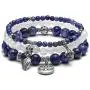 JOVIVI 3pcs Amethyst Rose Quartz Crystal Beaded Chakra Bracelet Natural Healing Energy Lotus Charm Beads Stone Reiki Stackable Stretch Bracelets Set for Women JOVIVI 3pcs Amethyst Rose Quartz Crystal Beaded Chakra Bracelet Natural Healing Energy Lotus Charm Beads Stone Reiki Stackable Stretch Bracelets Set for Women