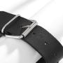 Sethain Punk Leather Choker Necklace Black Gothic Wide Leathers Chokers Collar Necklaces Jewelry Accessories for Women and Girls