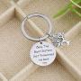 TzrNhm Blossom New Aunt Gift for Sisters Friends Only The Best Sisters Get Promoted to Aunt Bracelet Keychain