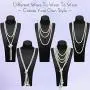 Hicarer 1920s Faux Pearl Necklace Long Flapper Bead Necklace Art Deco Pearl Earrings and 1920s Bracelet Ring Set for Women Hicarer 1920s Faux Pearl Necklace Long Flapper Bead Necklace Art Deco Pearl Earrings and 1920s Bracelet Ring Set for Women