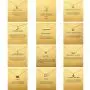 12 Pieces Friendship Pendant Chain Necklace with Message Cards, Lucky Faux Pearl Cycle Butterfly Bar Sun Arrow Double Rings Moon, Necklace Clavicle Party Favors Birthday Supply for Women Girls