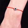 kelistom Red Evil Eye Bracelet for Women Men Teen Girls Boys Simple Minimalist Kabbalah Bracelets for Protection and Good Luck 1/2/6 Pieces