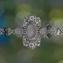 NOVICA Cultured Peacock Pearl and Moonstone .925 Sterling Silver Bracelet Regal Gianyar, 7-7.5'' NOVICA Cultured Peacock Pearl and Moonstone .925 Sterling Silver Bracelet Regal Gianyar, 7-7.5''