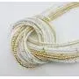 Bocar Seed Beads Multilayer Chunky Bib Statement Knot Necklace Bocar Seed Beads Multilayer Chunky Bib Statement Knot Necklace