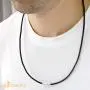 555Jewelry Stainless Steel Braided Leather Cord Wrap Magnetic Clasp Necklace… 555Jewelry Stainless Steel Braided Leather Cord Wrap Magnetic Clasp Necklace…