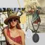 PROSTEEL Stainless Steel Saint Christopher Necklace for Men Women, 22''-24'' Adjustable, Black/18K Gold Plated, Patron Saint of Travellers, Come Gift Box PROSTEEL Stainless Steel Saint Christopher Necklace for Men Women, 22''-24'' Adjustable, Black/18K Gold Plated, Patron Saint of Travellers, Come Gift Box