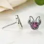 ERLUER 925 Sterling Silver Mickey Mouse Stud Earrings Cubic Zirconia for Women Girls Wedding Jewelry Earring (Mini Mickey Earrings) ERLUER 925 Sterling Silver Mickey Mouse Stud Earrings Cubic Zirconia for Women Girls Wedding Jewelry Earring (Mini Mickey Earrings)