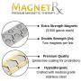 MagnetRX® Ultra Strength Magnetic Bracelet - Arthritis Pain Relief & Carpal Tunnel Relief Magnetic Therapy Bracelets for Men - Adjustable with Sizing Tool (Silver & Gold) MagnetRX® Ultra Strength Magnetic Bracelet - Arthritis Pain Relief & Carpal Tunnel Relief Magnetic Therapy Bracelets for Men - Adjustable with Sizing Tool (Silver & Gold)