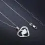 I Love You to The Moon and Back Necklace Opal Moon and Star Heart Necklace Mother Gift Mother Necklace Girlfriend Jewelry