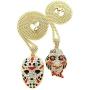 Shiny Jewelers USA Mens ICED Out Rapper MASK Hip HOP Pendant 24'' Box, Cuban, Rope Chain Necklace