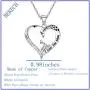 BEKECH Mom and Baby Giraffe Necklace I Love You Mom Heart Pendant Necklace Mother Daughter Jewelry Necklace for Mom Mom Birthday Gift