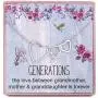 Grandma Gifts 3 Generations Necklace for Grandmother Mother Granddaughter 925 Sterling Silver Three Interlocking Hearts Pendant Necklace Chain Adjust From 16'' to 21'' Long Extender