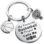 FAADBUK Basketball Mom Dad Keychain My Favorite Basketball Player Calls Me Mom Dad Jewelry Appreciation Gift for Basketball Mom Dad FAADBUK Basketball Mom Dad Keychain My Favorite Basketball Player Calls Me Mom Dad Jewelry Appreciation Gift for Basketball Mom Dad