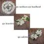 Udalyn Hawaiian Luau Flower Leis Jumbo Necklaces Bracelets Headband Anklets Set 6-7 Pack