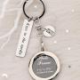 SEIRAA Doctor Movie Keychain Keys To The Tardis Keychain Police Box Charm Jewelry Tardis Gift Movie Quote Gift